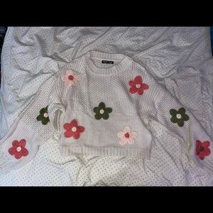 Shein Cropped Sweater Size Small